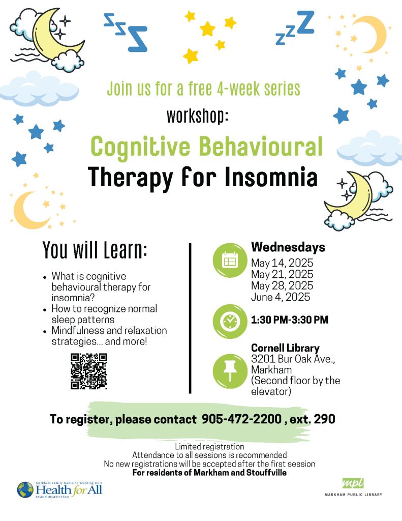 CBT for Insomnia Poster